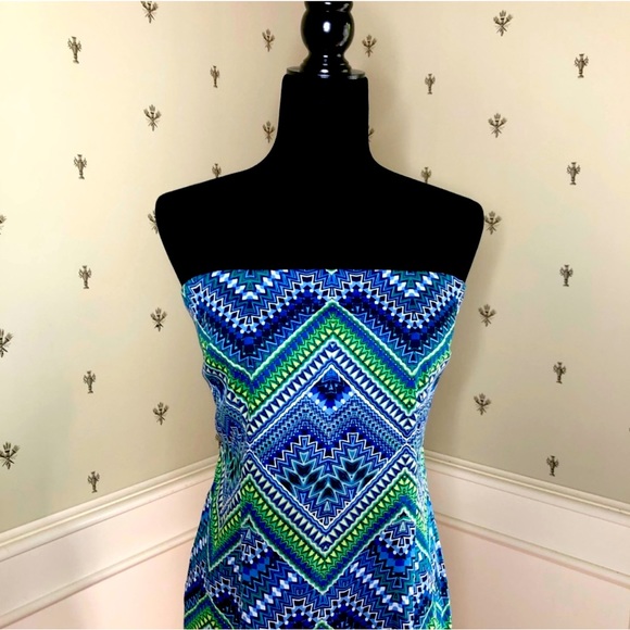 NWT Laundry by Shelli Segal Strapless Dress - Picture 2 of 7